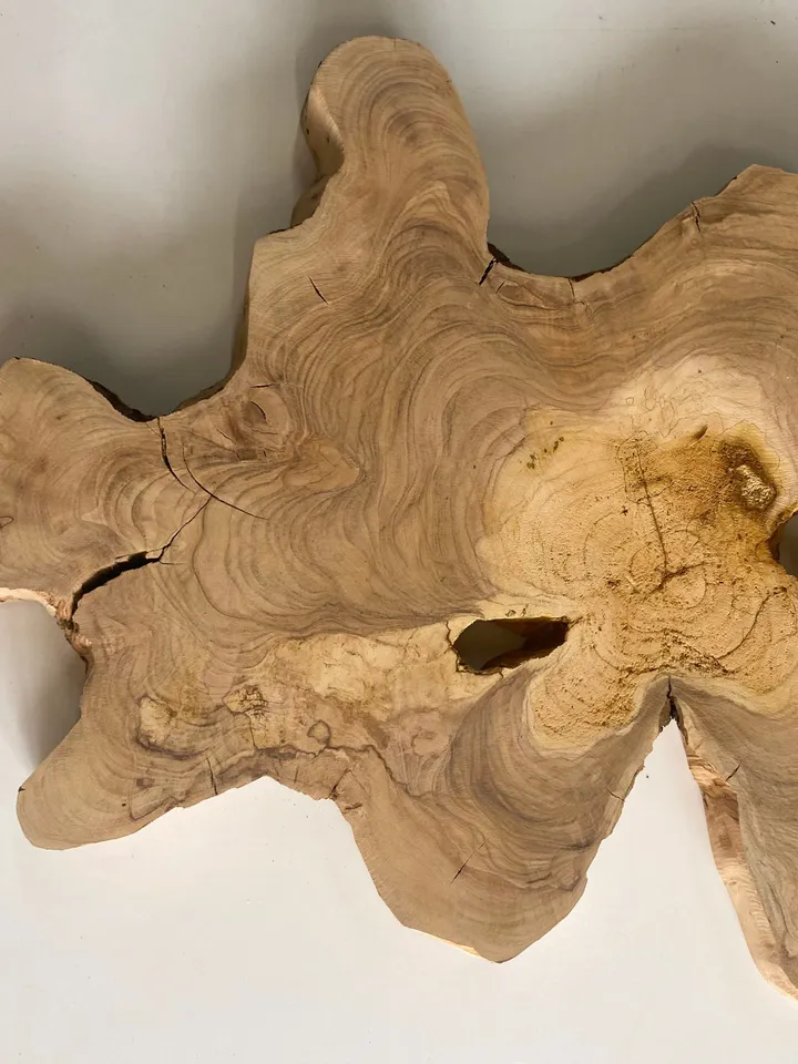 Olive Wood Slab, 20"x13"x1.2" Epoxy Resin Wood, Live Edge Wood Slab, Tree Slices, Burl Wood Slab, READY TO SHIP