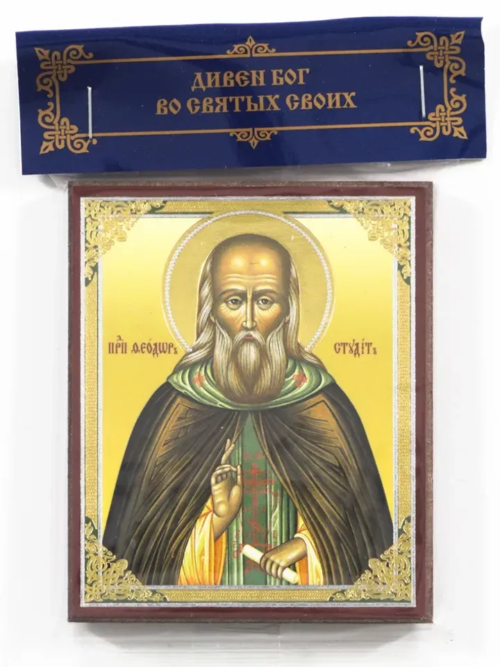 Saint Theodore the Studite icon | Orthodox gift | free shipping from the Orthodox store