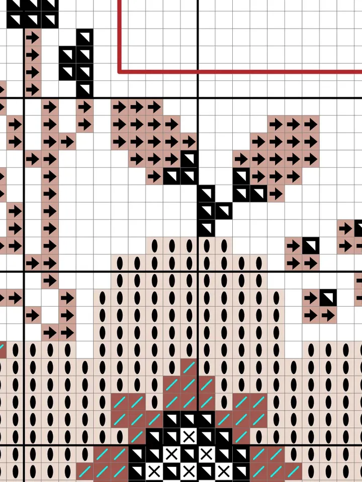 Anniversary cross stitch pattern. Wedding cross stitch pattern. DIY.