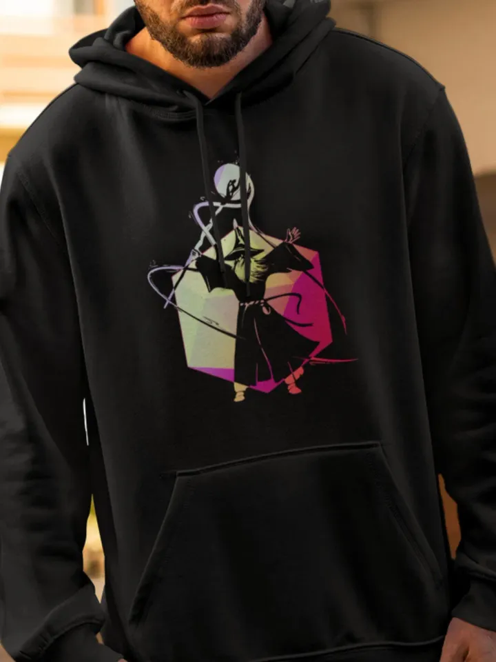 DnD Dice Wizard Hoodie | Unisex Lord of the Rings Sweatshirt, Middle-Earth Hoodie, Tolkien Shirt, Balrog Sweater, Tolkien Warm Pullover