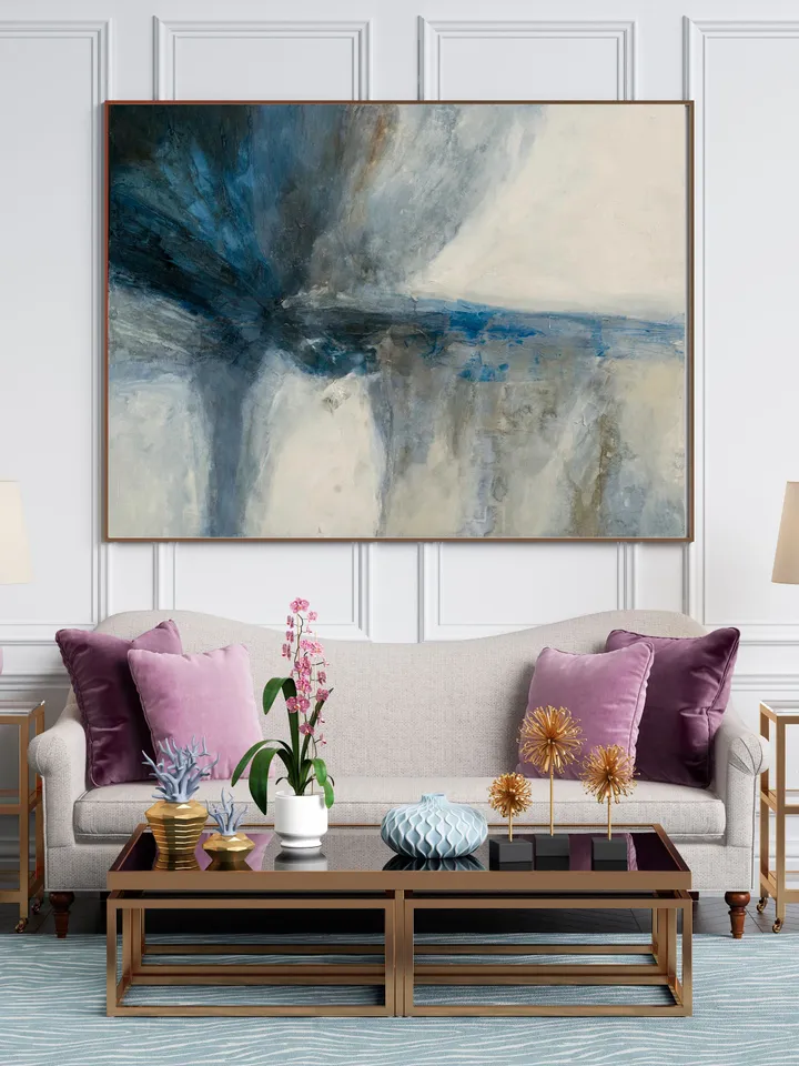 Aesthetic Room Decor,Home Decor, Abstract Canvas Art, Large Canvas Art, Printable Wall Art, Warm living room decor, Modern line drawing, Art