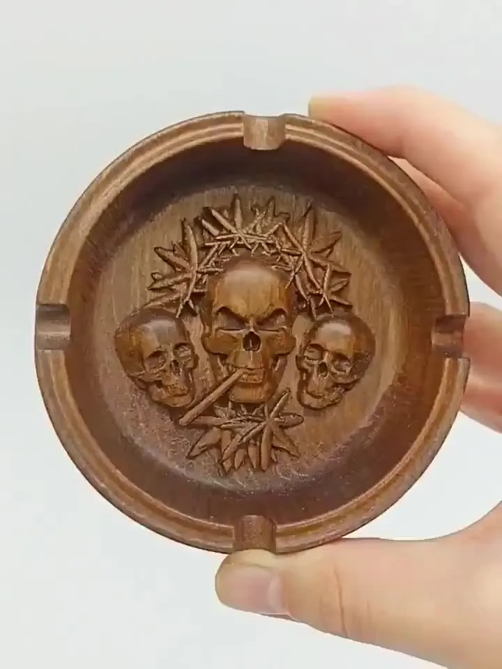 Ashtray Skull, Biker harley davidson Skull, American eagle, Motorcycle Wooden wall art, American Biker, Riding bike, Wall Wooden bike