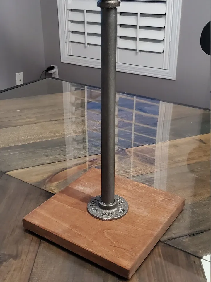 Industrial Rustic Paper Towel Holder | Urban Pipe Paper Towel Holder | Kitchen Paper Roll Dispenser | Farmhouse Towel Holder | Steampunked