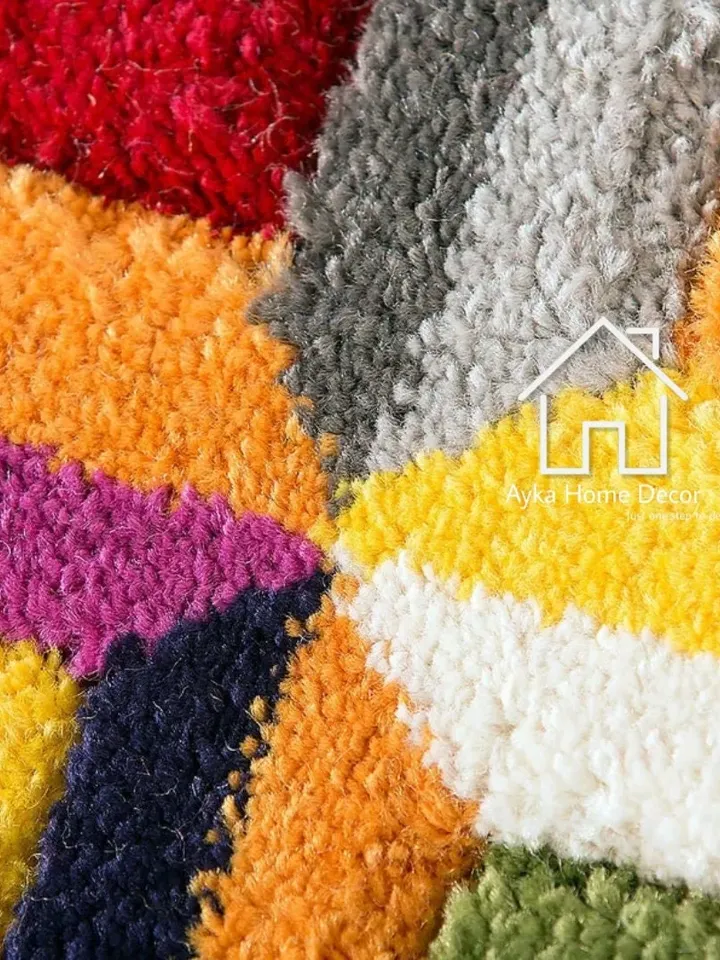 Modern Hand Tufted Rug Designer Modern Rug Living Room Rugs Kids Room Rugs Handmade rug Hand Tuft Area Rugs Custom Size Available