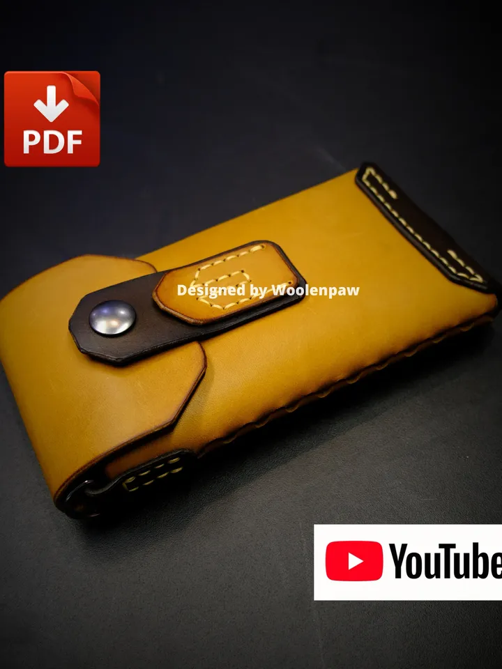 Phone case - leather pattern. NS10