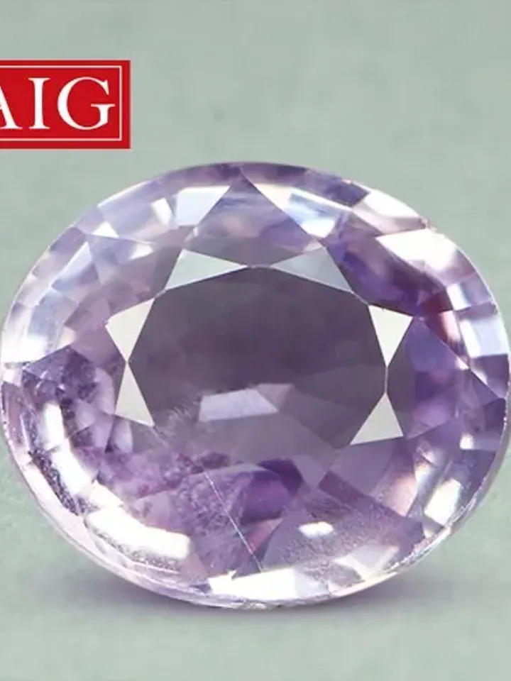 1.20 CT AIG Certified Superb Unheated 100% Natural Pink Sapphire Madagascar