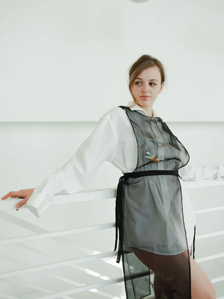 Embroidered Vest, Custom Vest, High Waisted Skirt, Organza top and skirt set Sheer Top Tulle Skirt Wrap Skirt