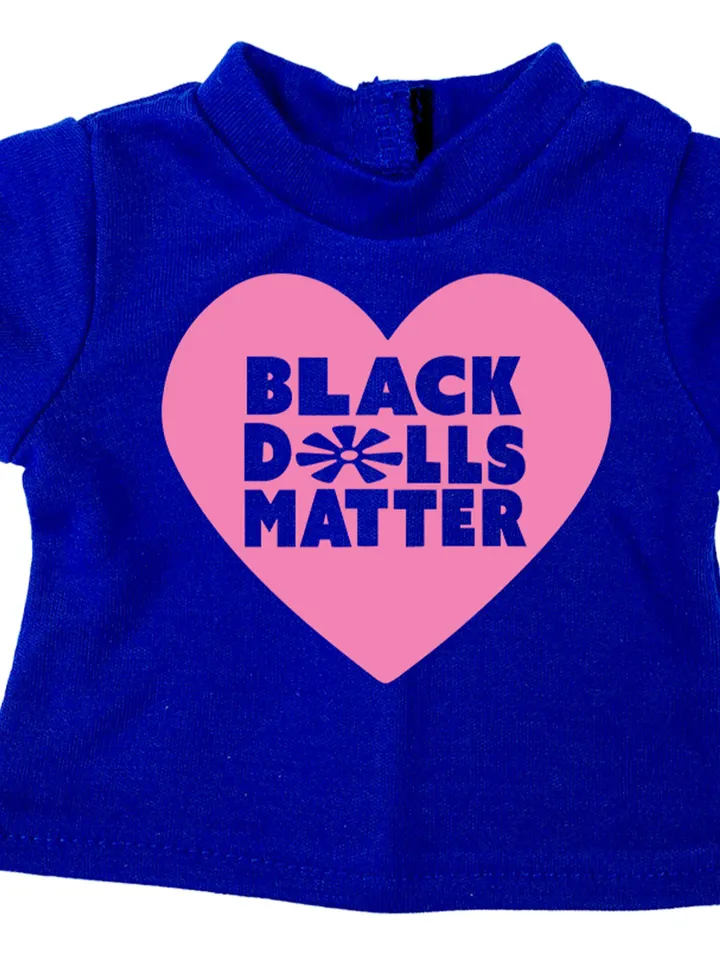 Black Dolls Matter® 18 Inch Doll Tee Shirt