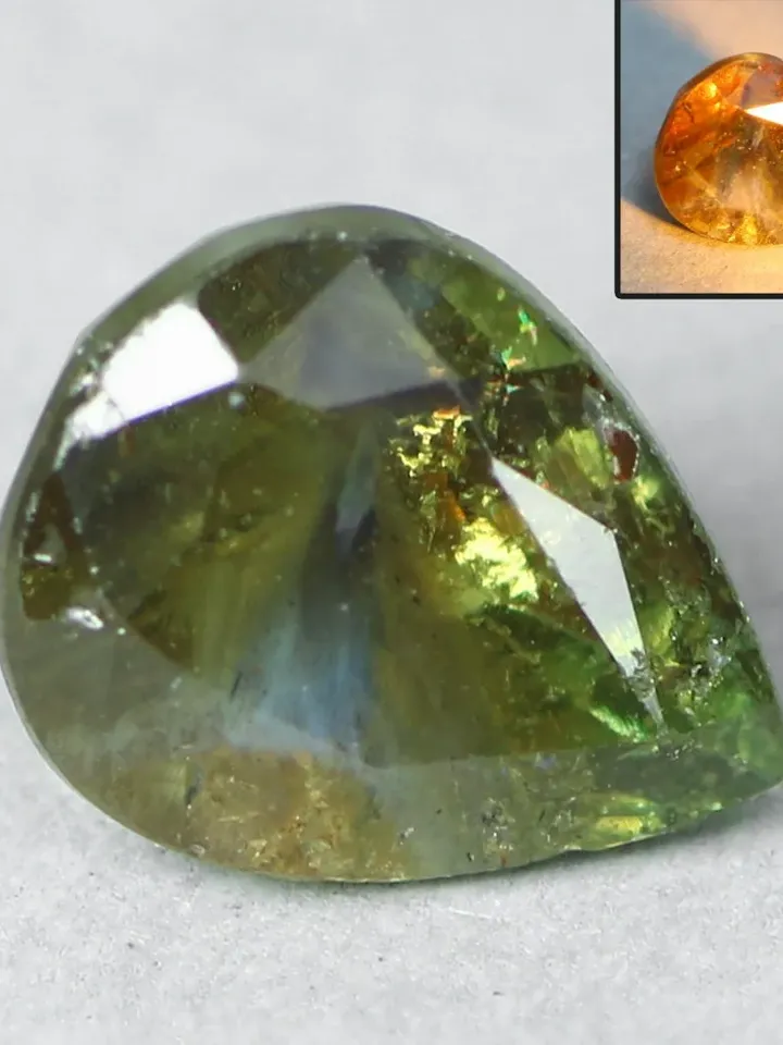 0.90 CT Magnificent Unheated 100% Natural Color Change Alexandrite From Sri Lanka