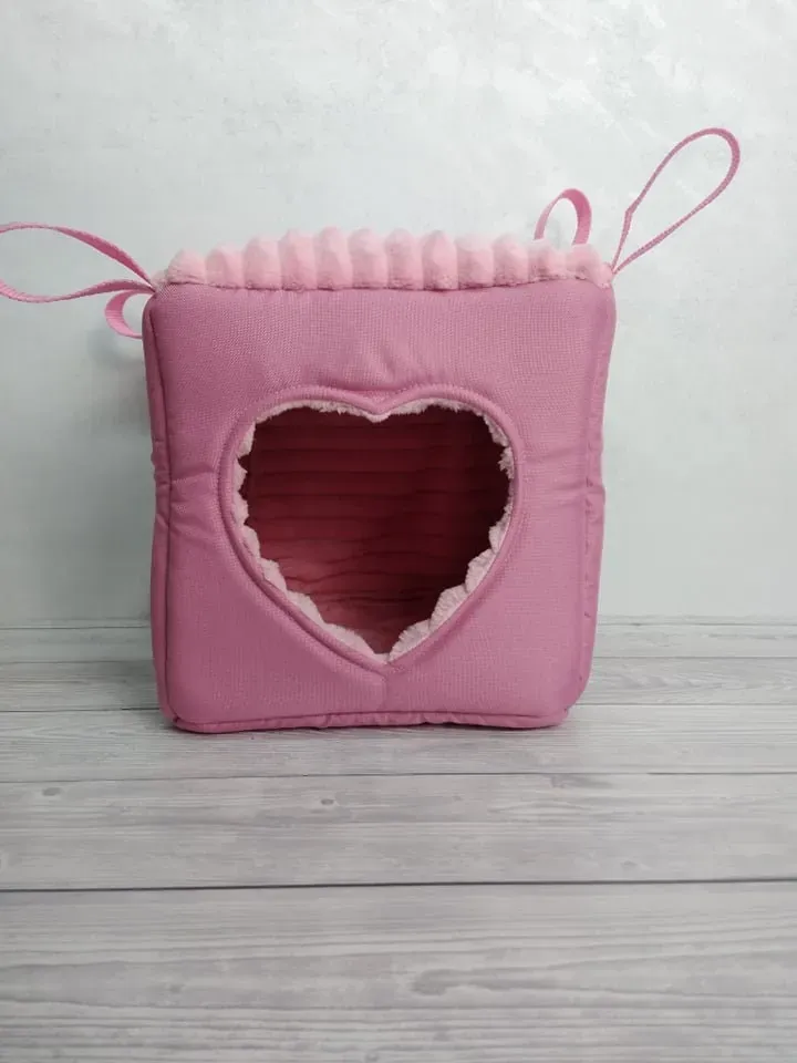 Rat cube hammock, chinchilla house, chinchilla cage accessories, ferret cage accessories, guinea pig fleece cube, rat cage accessories