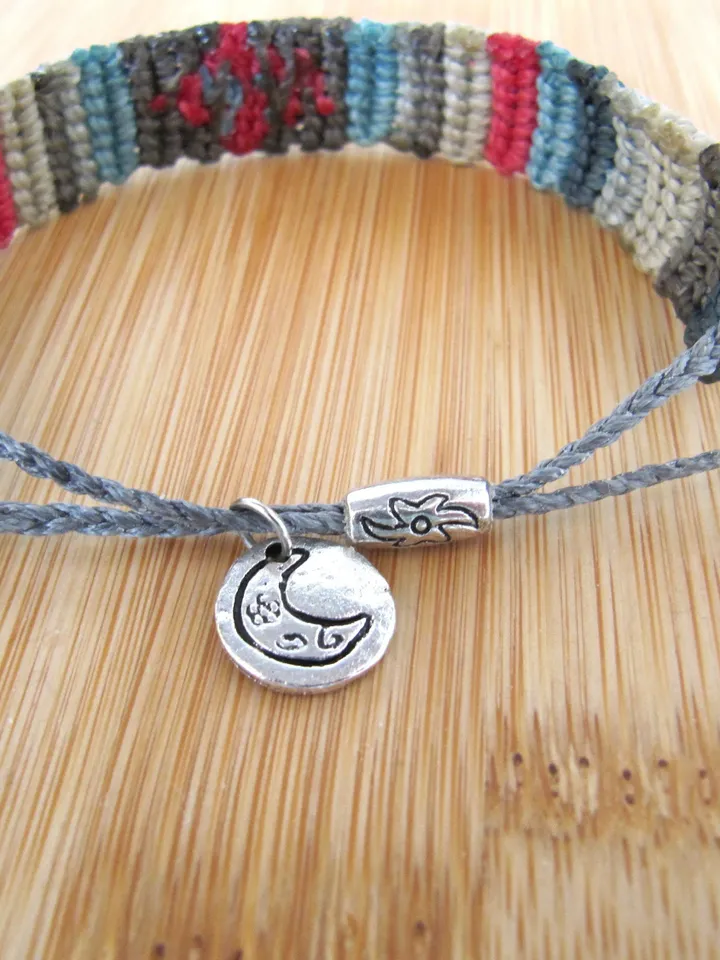 Macrame bracelet, knot bracelet, hippie bracelet, boho bracelet, ethnic jewelry, macrame jewelry, women bracelet, unisex bracelet, gift