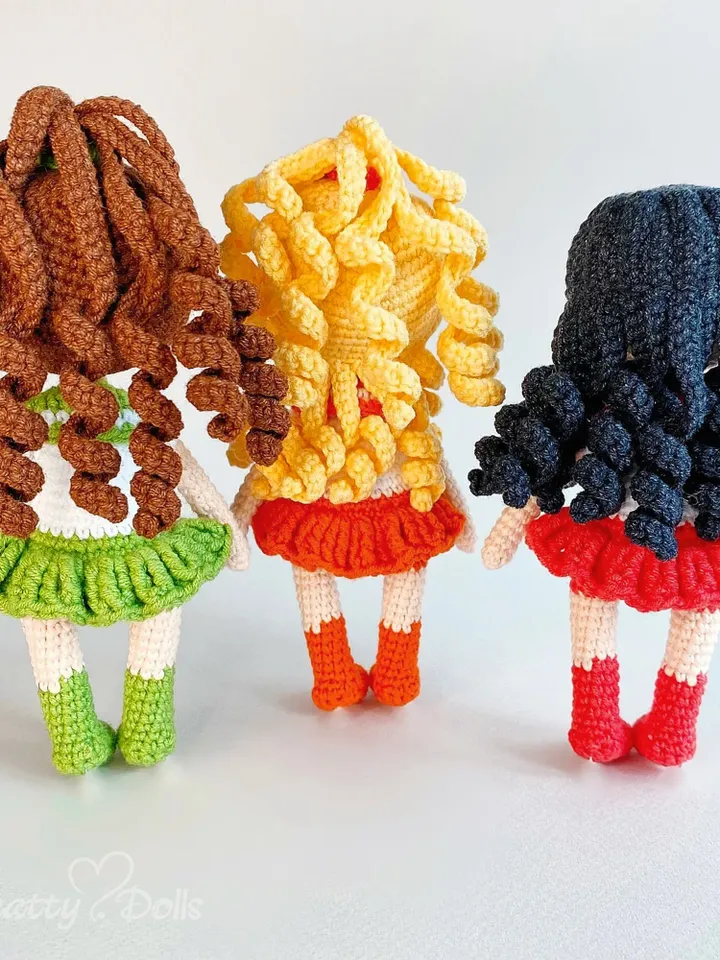 Sailor Moon Team Anime Dolls / Amigurumi Crochet Pattern (PDF)