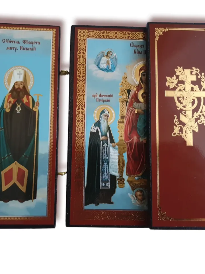 Kiev-Pechersk Mother of God icon with Saints | free shipping | Orthodox store