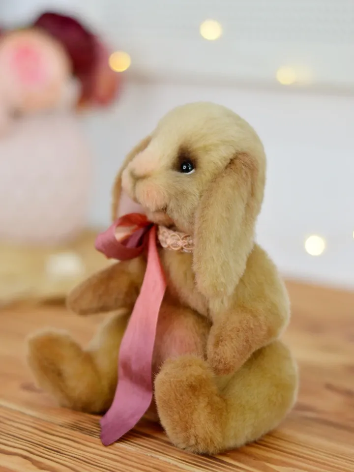 TEDDY RABBIT Pattern - Figure stuffed animal, Pattern PDF-Teddy Rabbit, Teddy Rabbit, Animal Pattern, Plush Rabbit, Rabb