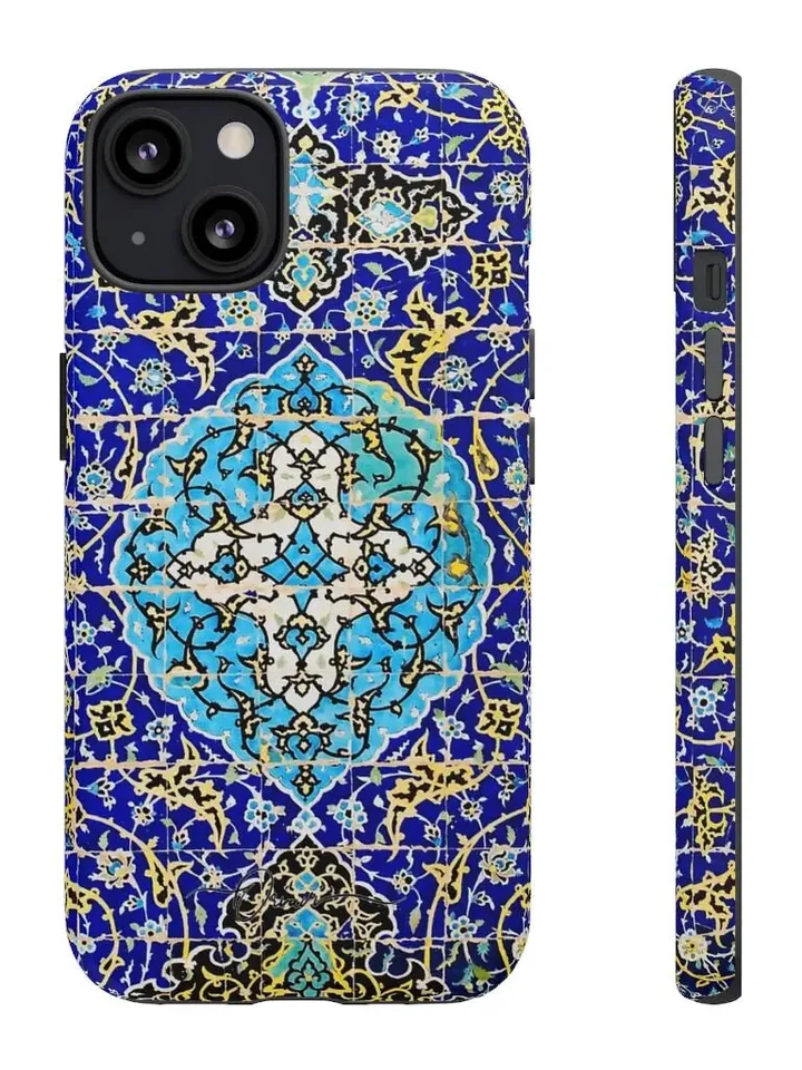 Persian Tile Tough Phone Cases | Persian Art iPhone Samsung Case Cover