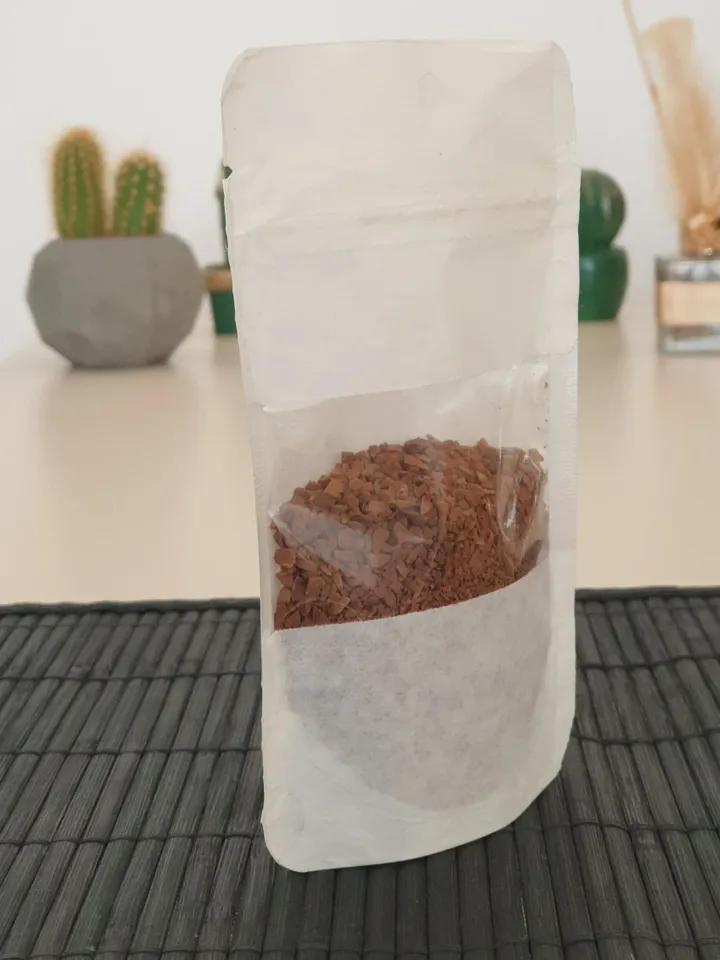 WHITE KRAFT Window bags with VALVE option Stand Up Pouches, Kraft Clear Window, Kraft Bags, Foil Bags, Paper Storage Bags (1000 pieces)