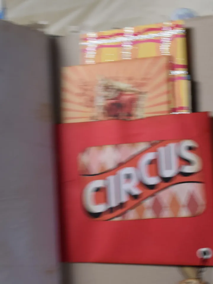 Life is a Circus Journal-Circus Themed Junk Journal-Recycled Journal
