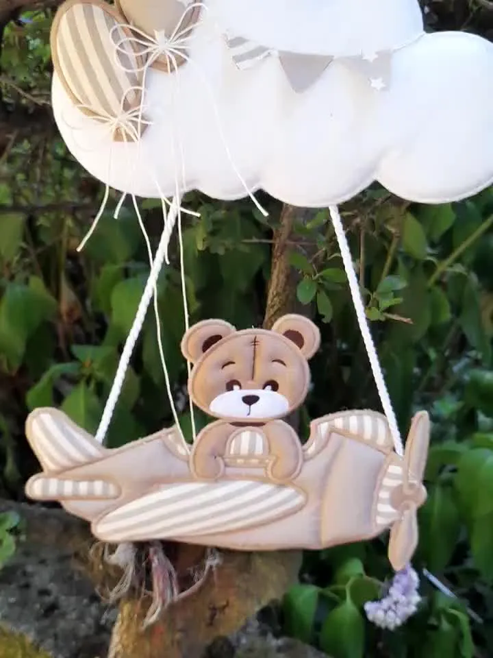 ITH Ghirlanda Aeroplano - Ricamo a macchina con tutorial