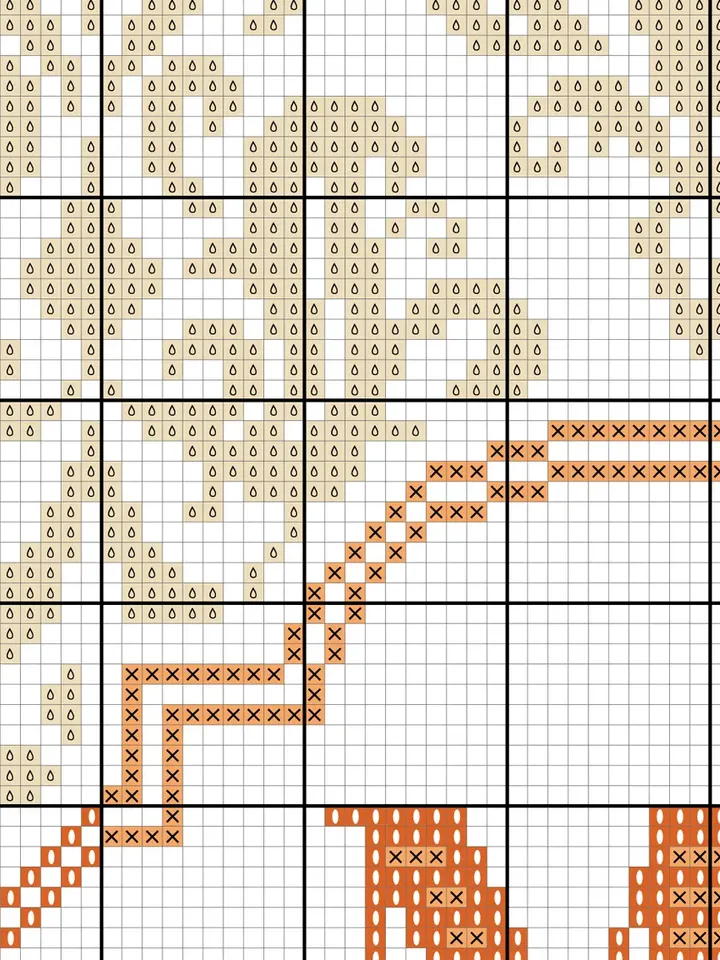 DIY. Wedding cross stitch pattern. Flower Frame cross stitch. Border cross stitch pattern.