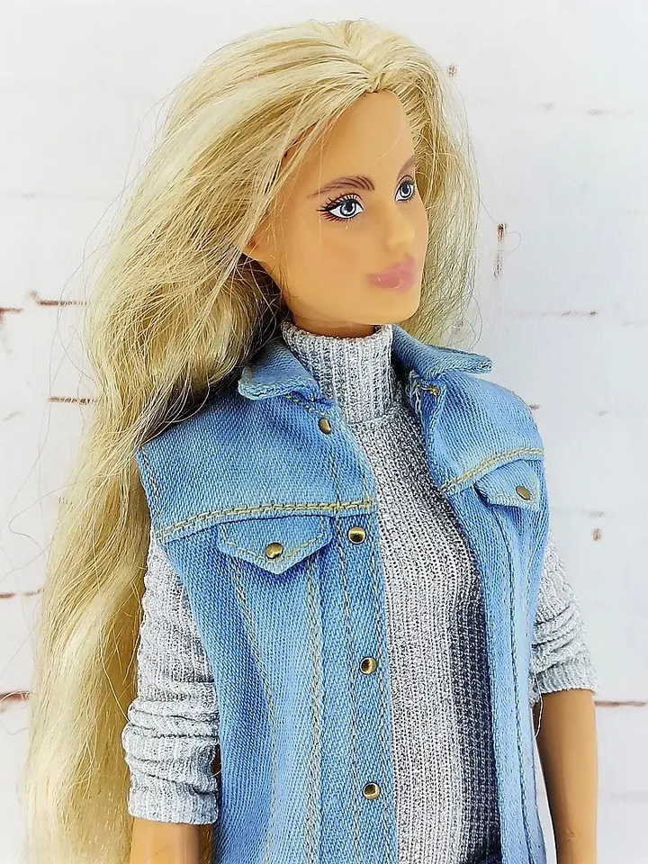 Denim set for Barbie Tall doll and other similar dolls