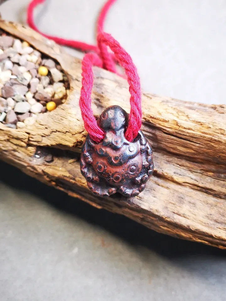 Gandhanra Old Tibetan Tsa Tsa Statue, Scorpion Guru of Padmasambhava, Scorpion Terma Amulet of Wrathful Kila Transmission,50 Years Old