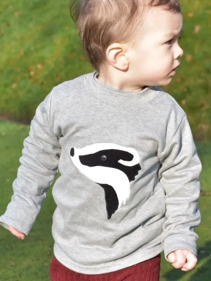 Badger applique T shirt