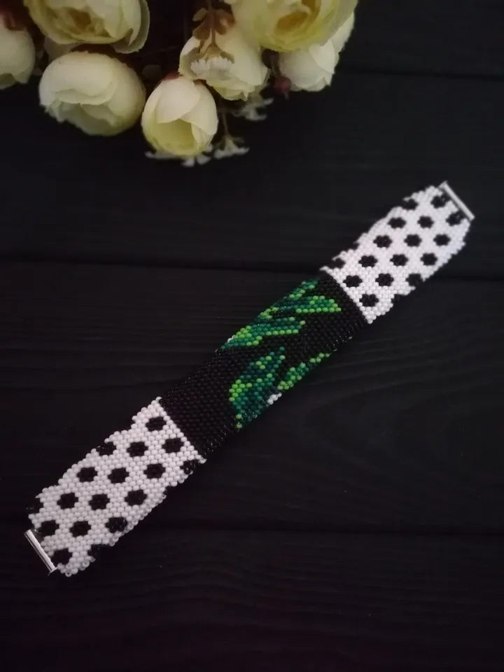 PDF Bead Crochet Pattern , Crochet Pattern for Beaded Bracelet