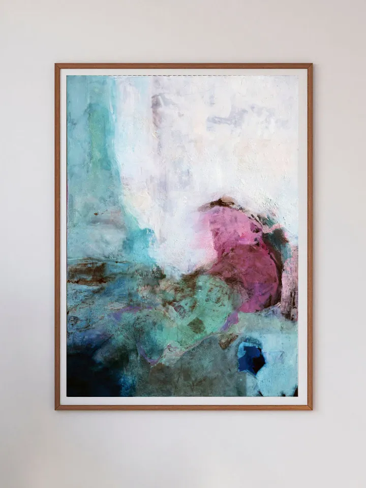 Abstract Brush strokes, Extra Large Wall Art abstract, Landscape Painting, Home Decor, abstract wall art, Canvas Print, Painting Print