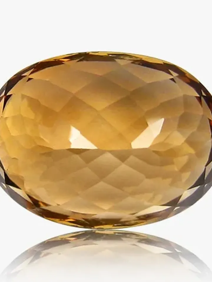 10.21 Ct Amazing Rare Master Cut 100% Natural Imperial Color Champagne Topaz