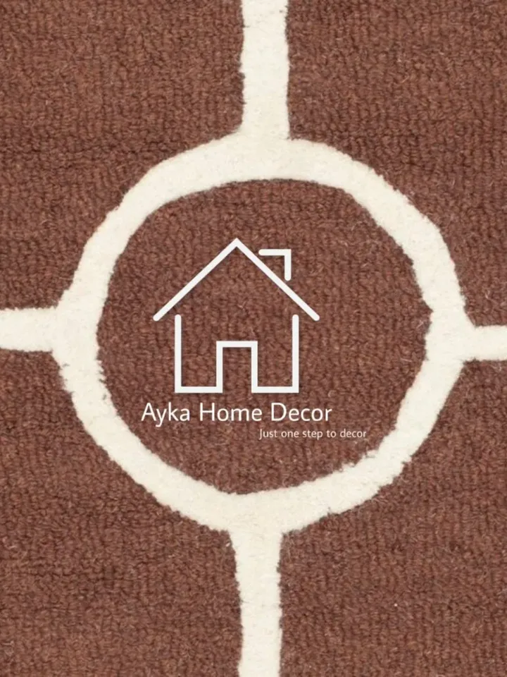 Modern Look Hand Tufted Area Rug 100% Woolen High Low Rug For Hall Kitchen Living Room Kids Room Dining Room Rug /Hall Rug / Christmas Gift