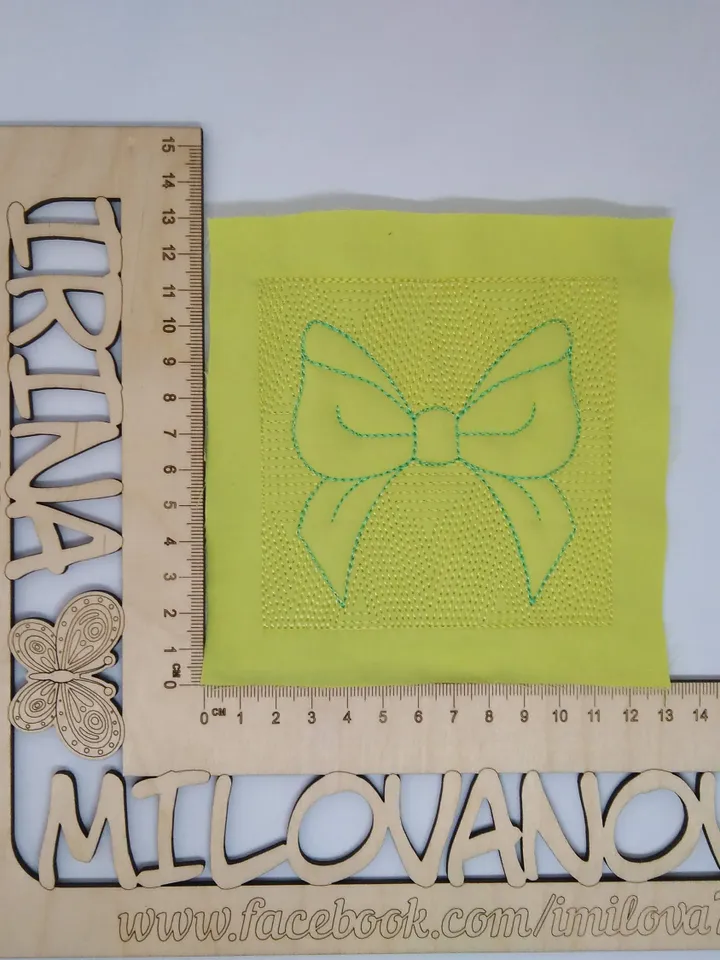 Quilt block embroidery designs Bow embroidery file