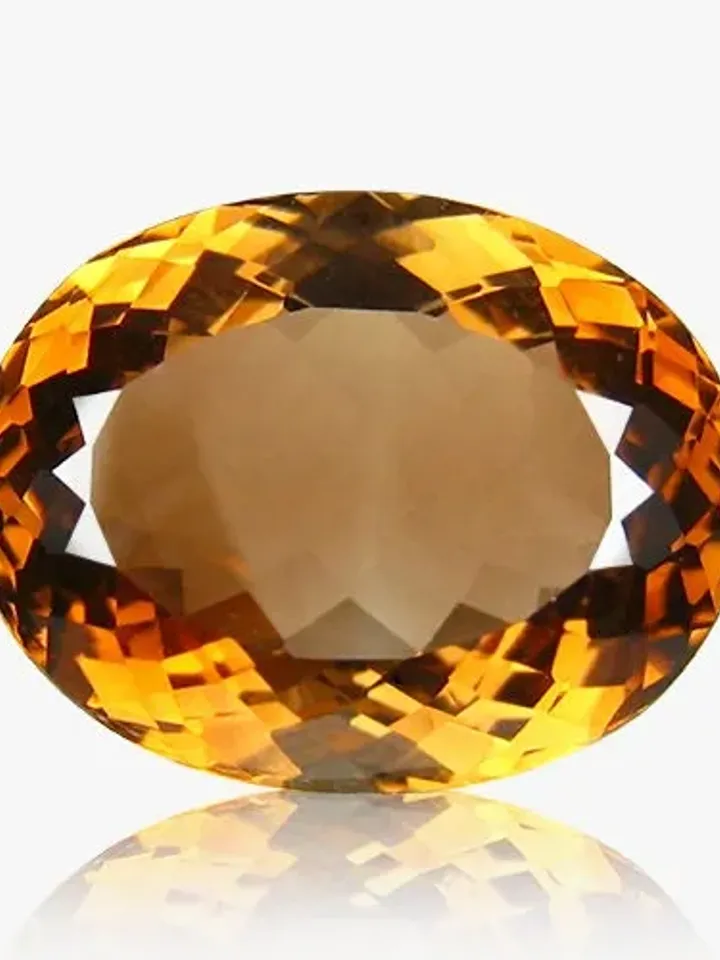 10.21 Ct Amazing Rare Master Cut 100% Natural Imperial Color Champagne Topaz