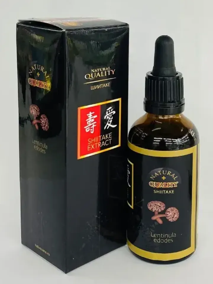 Wild Shiitake ( Lentinula edodes) Mushroom Extract 50 ml ( 1.69 oz )