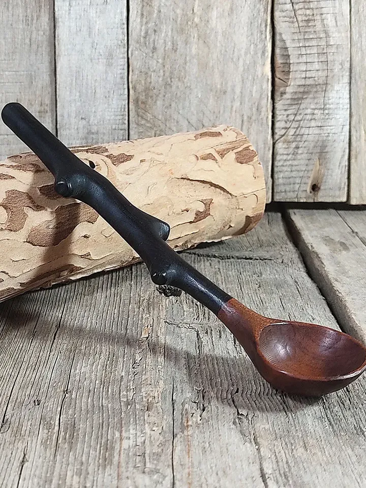 Handmade wooden tea spoon,  Small measuring wood spoon, Wooden anniversary gift, Dessert spoon, Salt sugar wood spoon