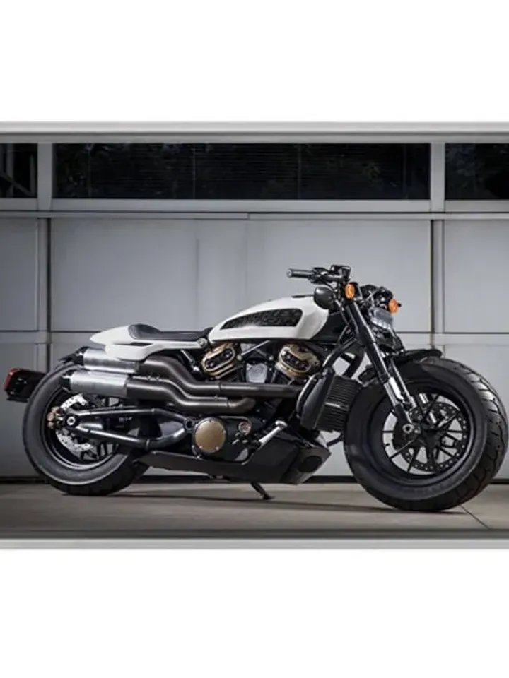 Yamaha motorbike Print on Canvas , Floating Frame Option, Modern Wall Art, Extra Large Canvas Wall Art