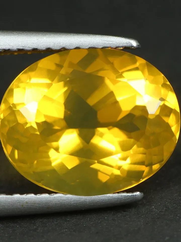 2.98 ct Specifically Rare & Top Luster 100% Natural Orange Mexican Fire Opal