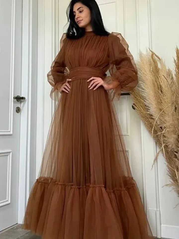 AHUNARE HIJAB - Wedding Dress, Muslim Evening Gown, Nikah, Islamic Wedding, Engagement, Bridesmaid