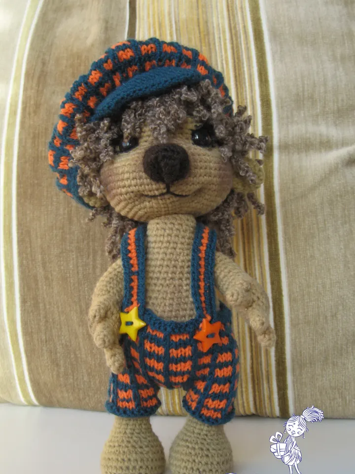 Hedgehog Fedor adorable crochet and knitting pattern*