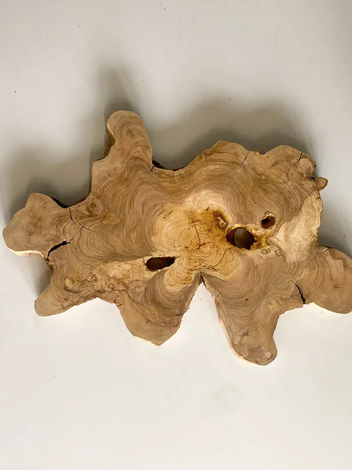 Olive Wood Slab, 20"x13"x1.2" Epoxy Resin Wood, Live Edge Wood Slab, Tree Slices, Burl Wood Slab, READY TO SHIP