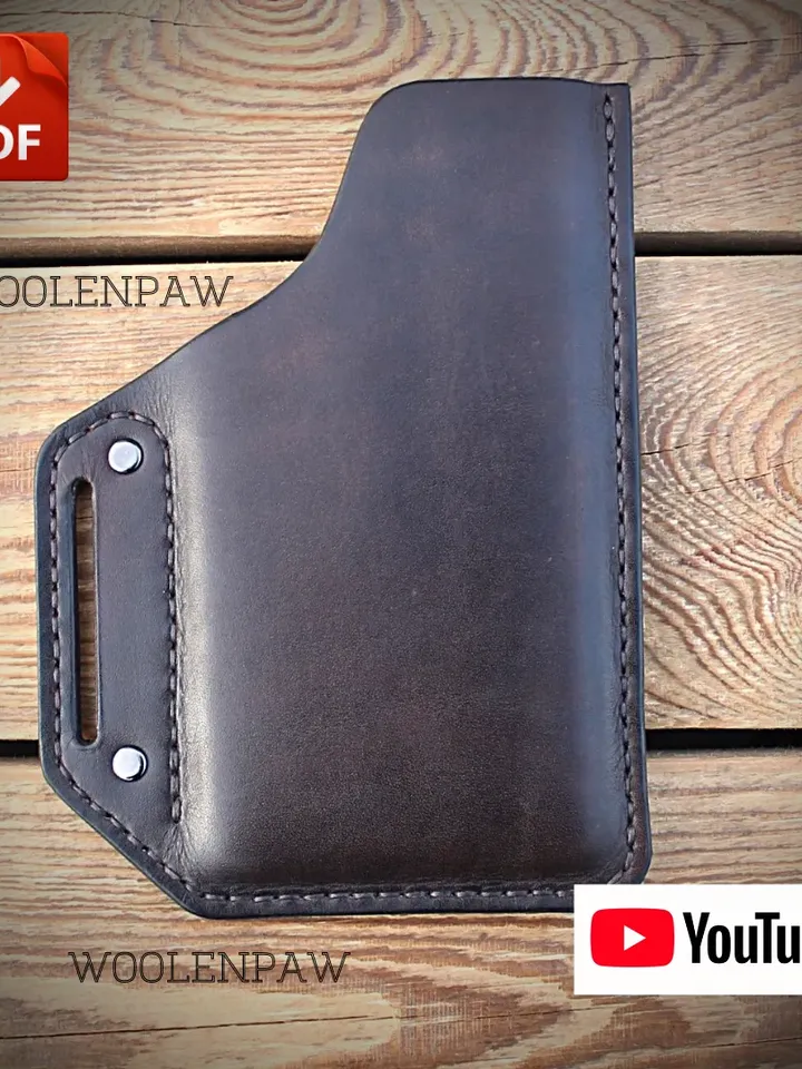 Leather pattern - Belt Phone case(BPC-Frend) / Suitable for iPhone 8 Plus, iPhone-X, iPhone 11, iPhone 11 Pro Max