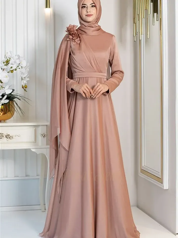AHUNARE HIJAB - Wedding Dress, Muslim Evening Gown, Nikah, Islamic Wedding, Engagement, Bridesmaid