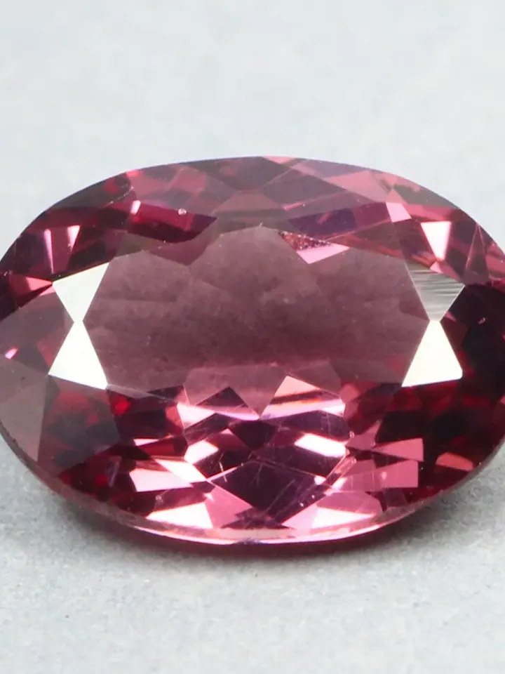 1.62 CT Lovely Pinkish Purple Color 100% Natural Malaya Garnet Tanzania