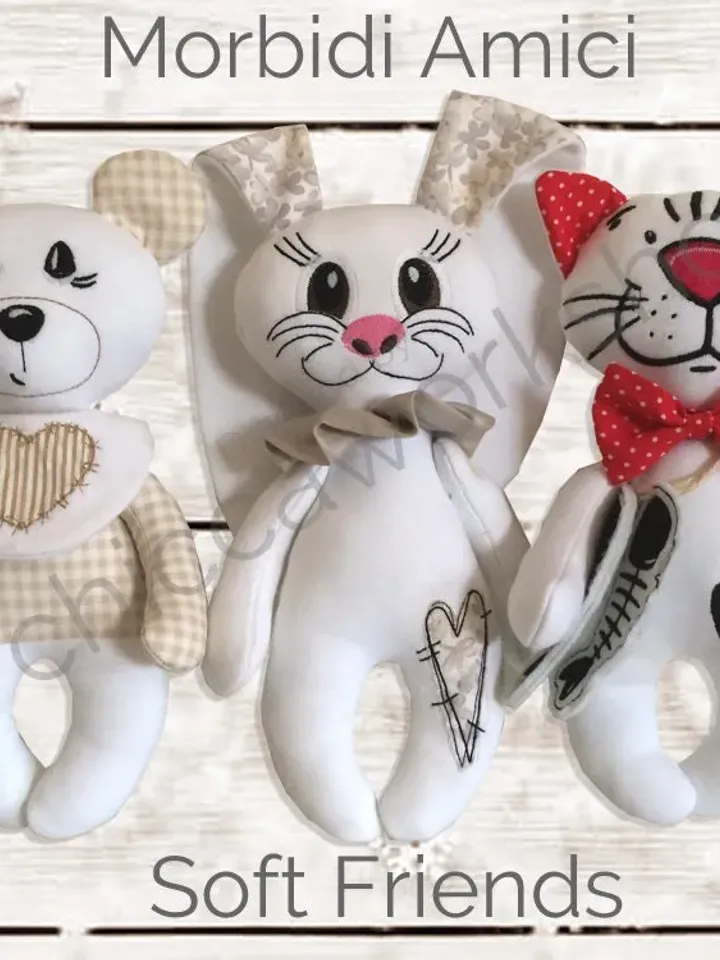 ITH Soft Cat - Ricamo a macchina
