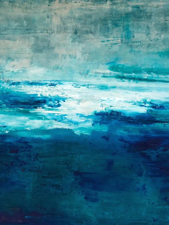 Beach Painting. Original Artwork. Painting Original. Painting on Canvas. Ocean Wall Art. Seascape Painting. Landascape Painting. Home Decor