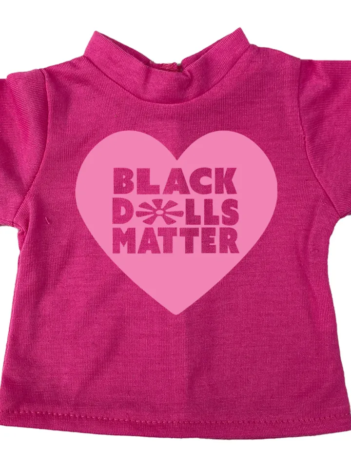 Black Dolls Matter® 18 Inch Doll Tee Shirt