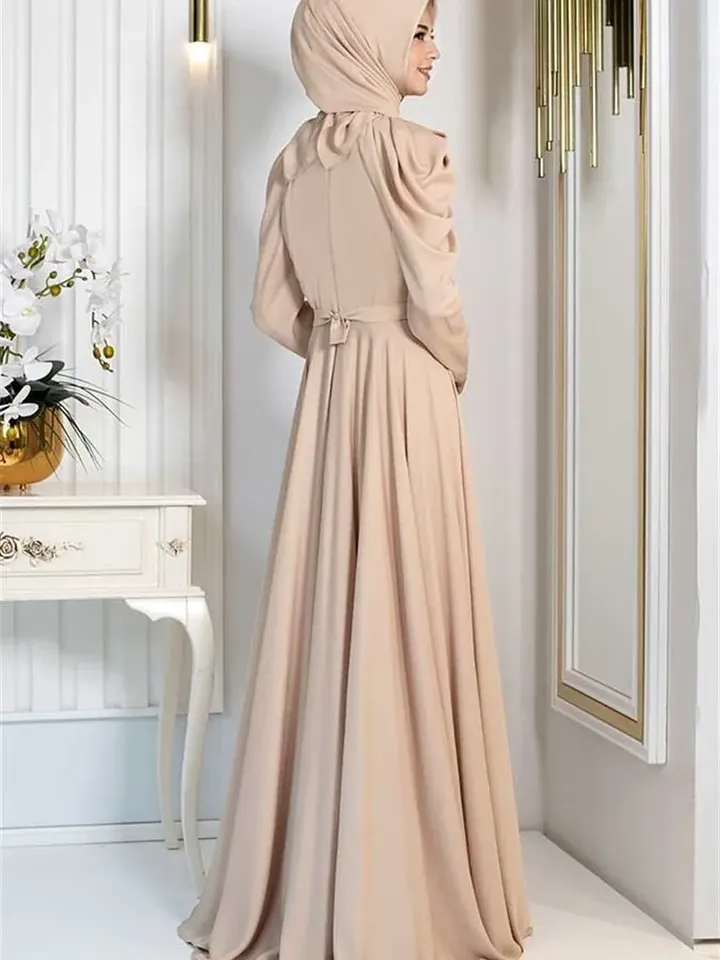 AHUNARE HIJAB - Wedding Dress, Muslim Evening Gown, Nikah, Islamic Wedding, Engagement, Bridesmaid