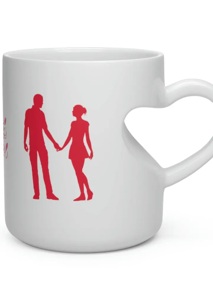 Heart Shape Mug - Valentine's Day