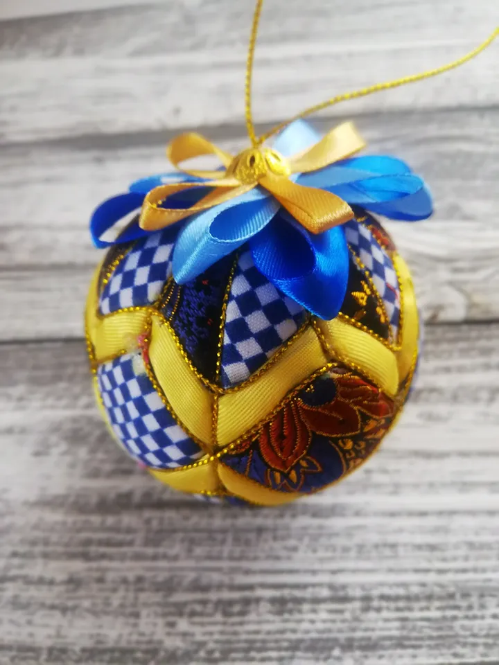 Set of 3 Bead ball toy for Christmas tree , Ball toy for Christmas