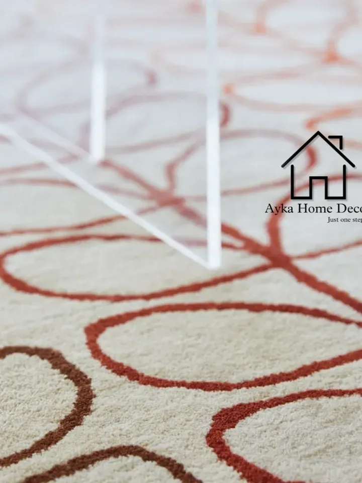 Ayka HandMade Tufted 100% Fine wool Trending carpets and rugs for Living Room and for kids room / Hall Rug / Office Rug / Christmas Rug
