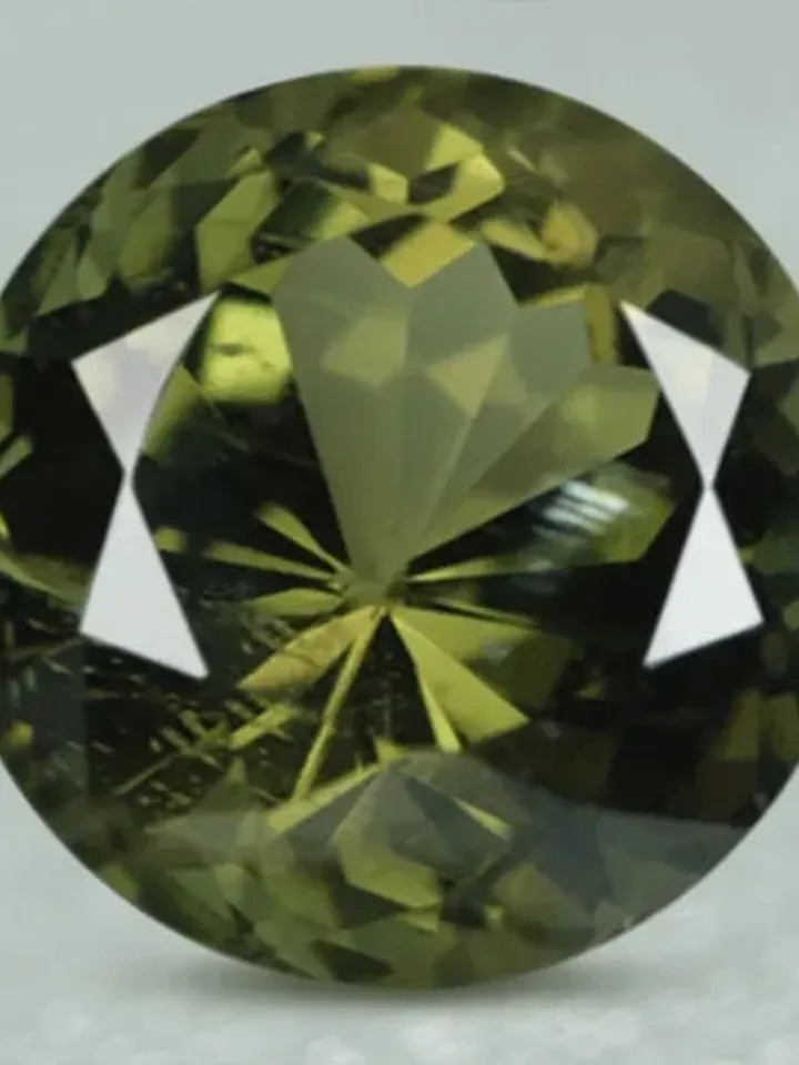 1.44 CT Gorgeous Dark Green Color Unheated 100% Natural Kornerupine Gemstone